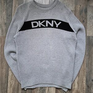 DKNY Men's Gray Sweater